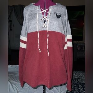 NWOT Be My Mickey Valentine Fleece Jersey